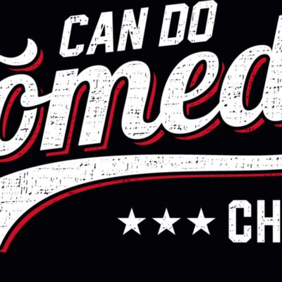 Comedy Swoosh White Red Thumbnail